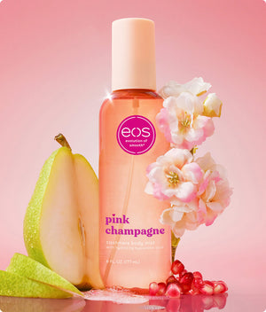 pink champagne body spray