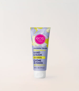 A squeeze tube of EOS Hand Cream Shea Better 2.5 fl.