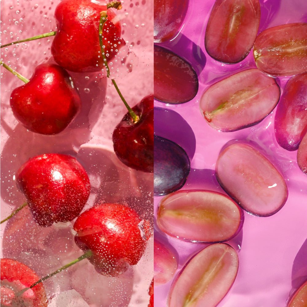 Electric Cherry & Grape Fizz flavor