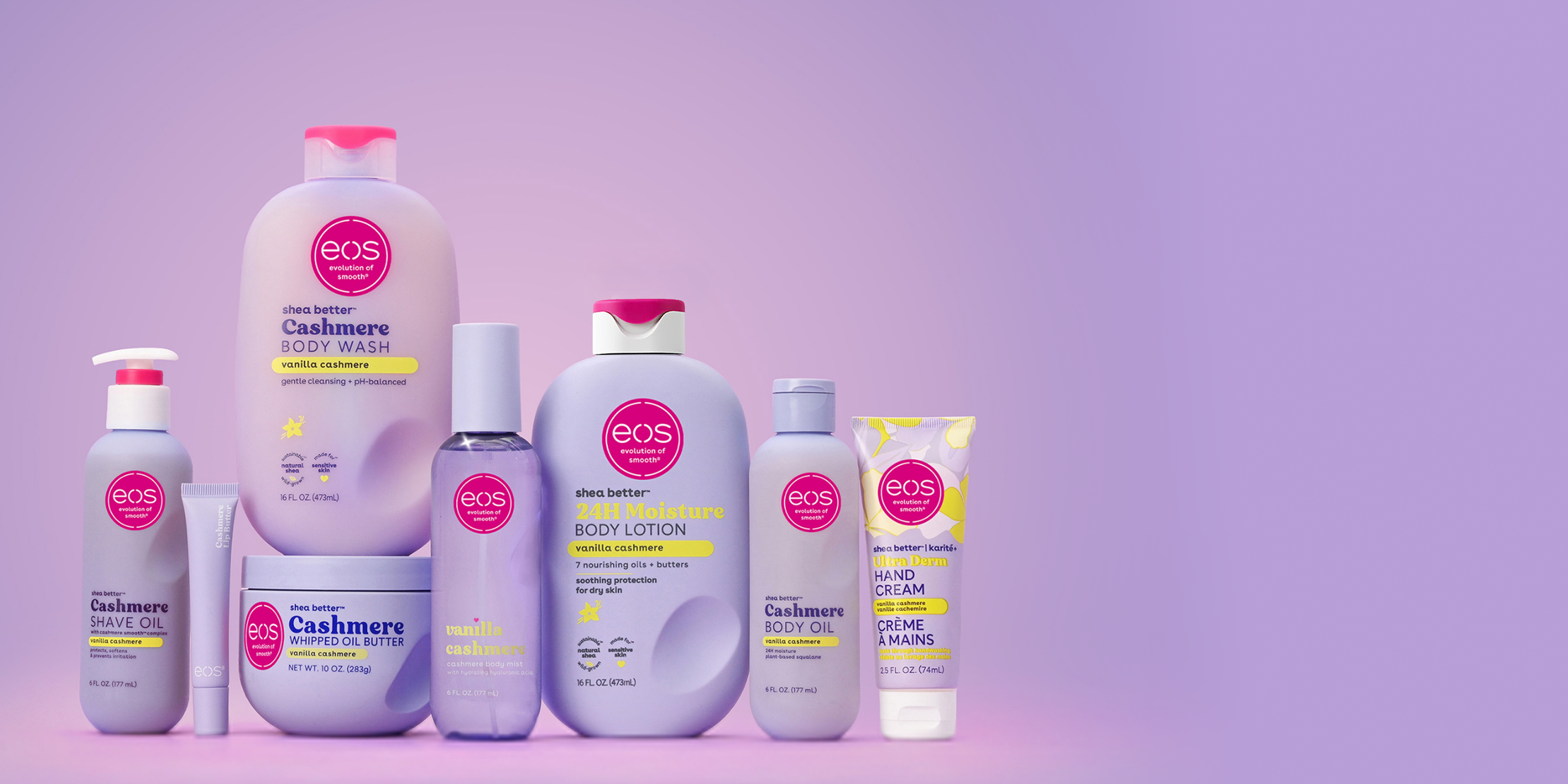 Screenshot or Official Image for evolutionofsmooth.com - eos Body Care, Shave & Lip Balm Must-Haves