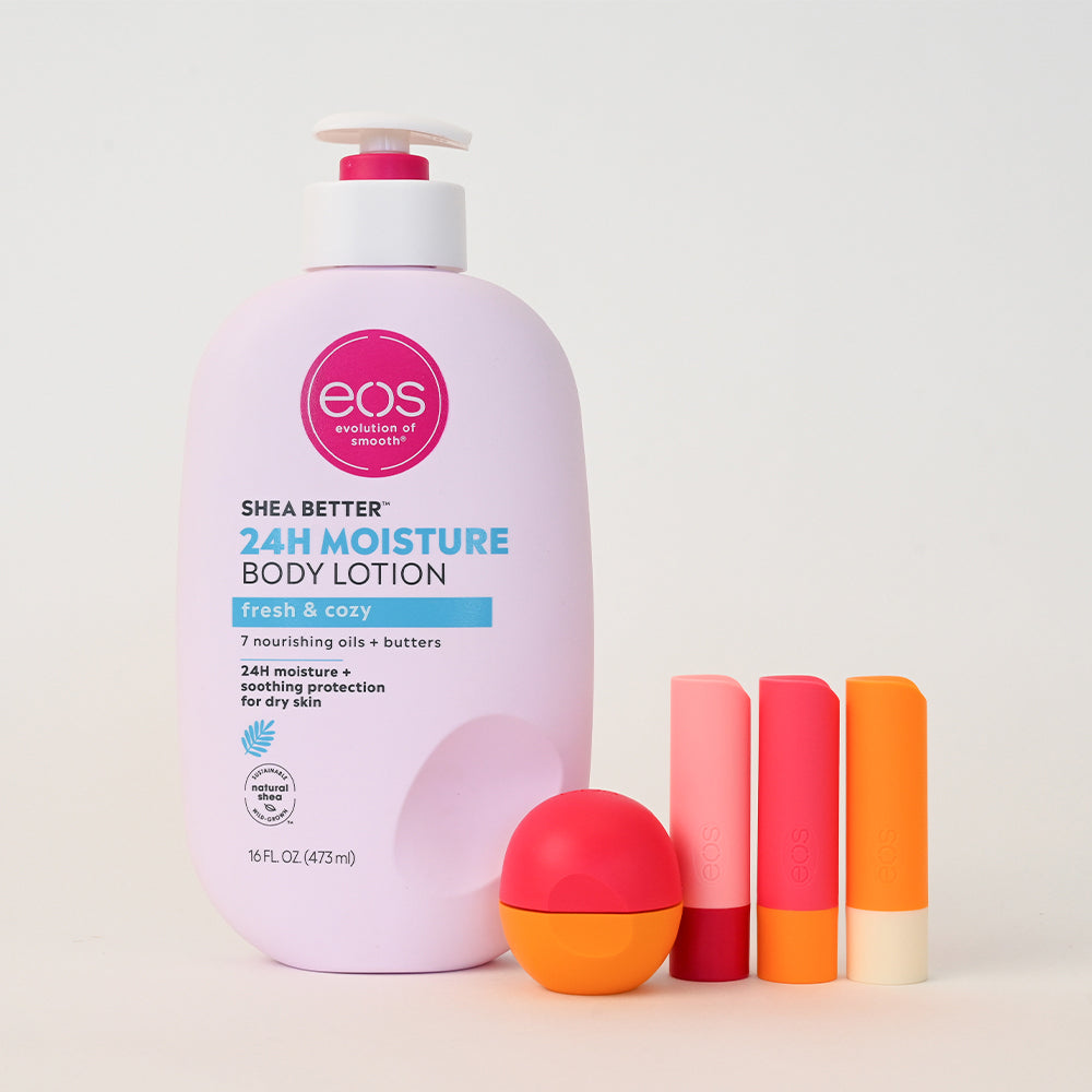 Strawberry Shortcake Bath & Body Skincare Bundle; moisturizers for dry  skin.