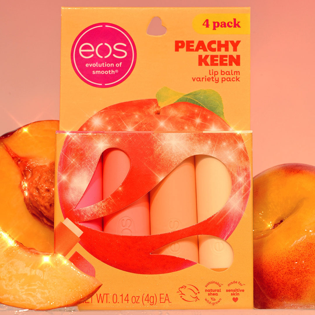 Peachy Keen 4-Pack Lip Balm