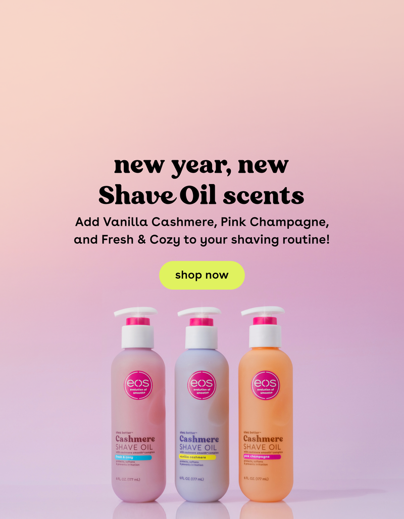 new year, new Shave Oil scents