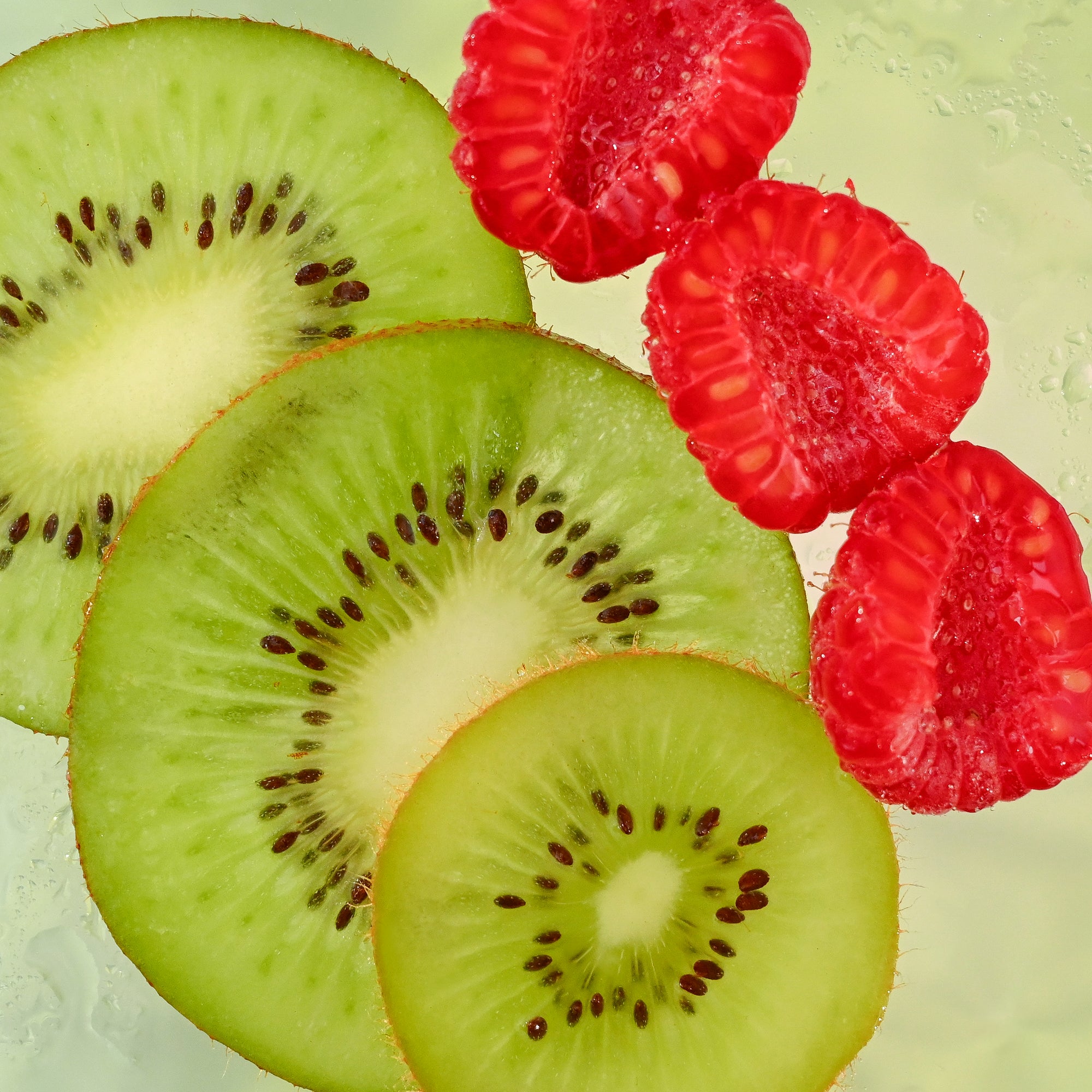 Raspberry Kiwi Splash flavor