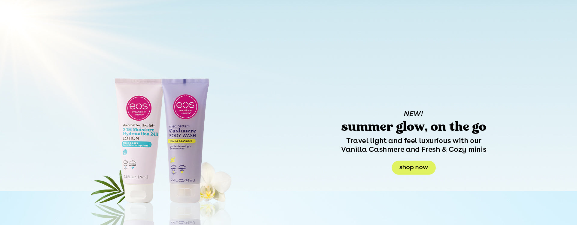 NEW! summer glow on the go