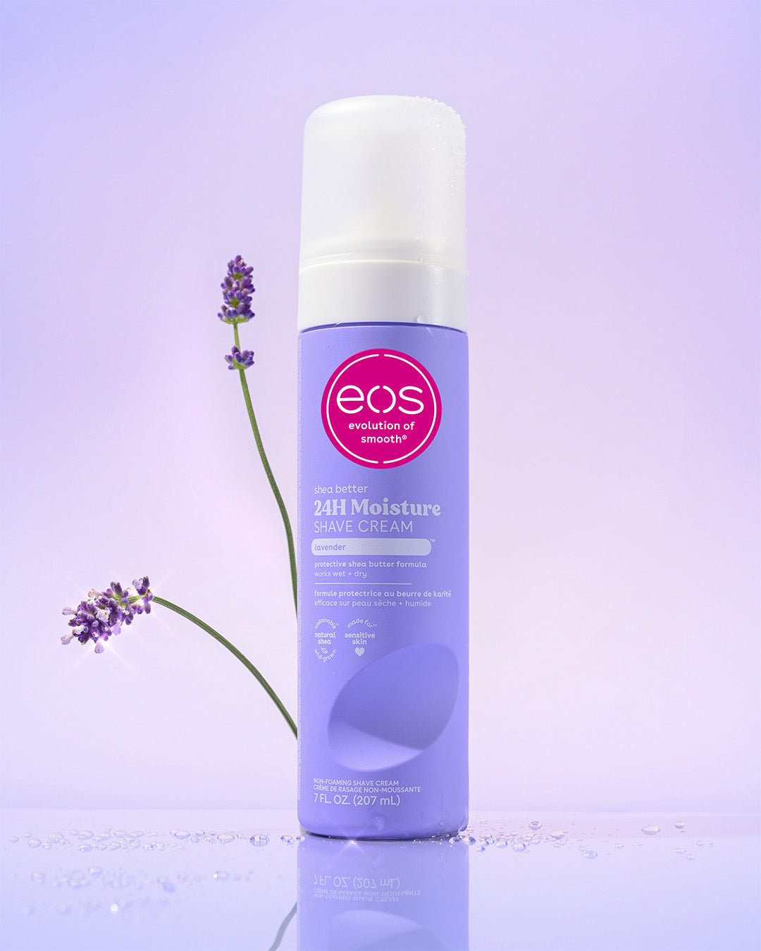 eos lavender shave cream fragrance