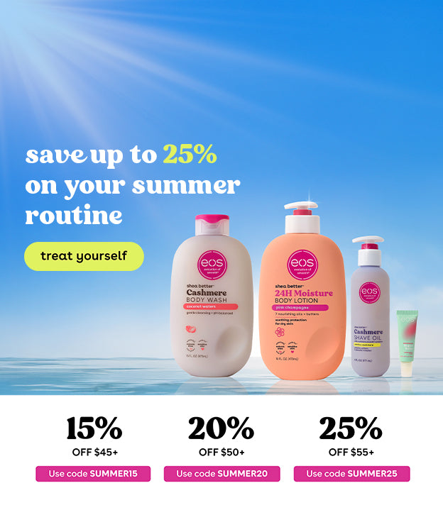 save up to 25% on your summer routine