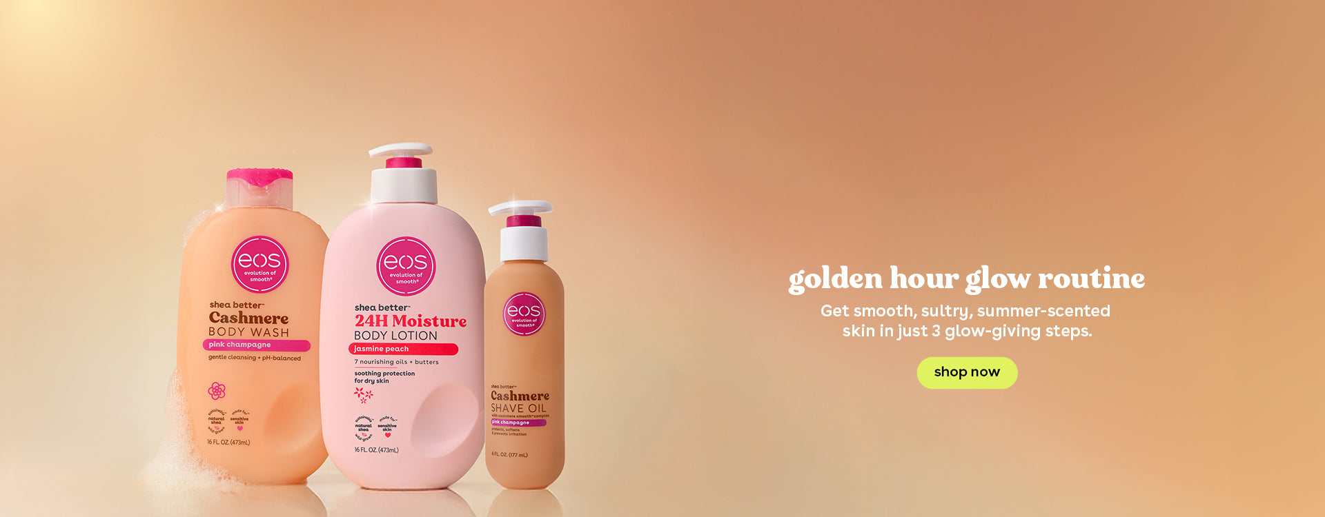 golden hour glow routine