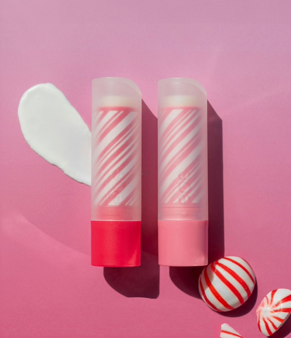 Candy Cane Swirl & Peppermint Twist 2-Pack Lip Balm