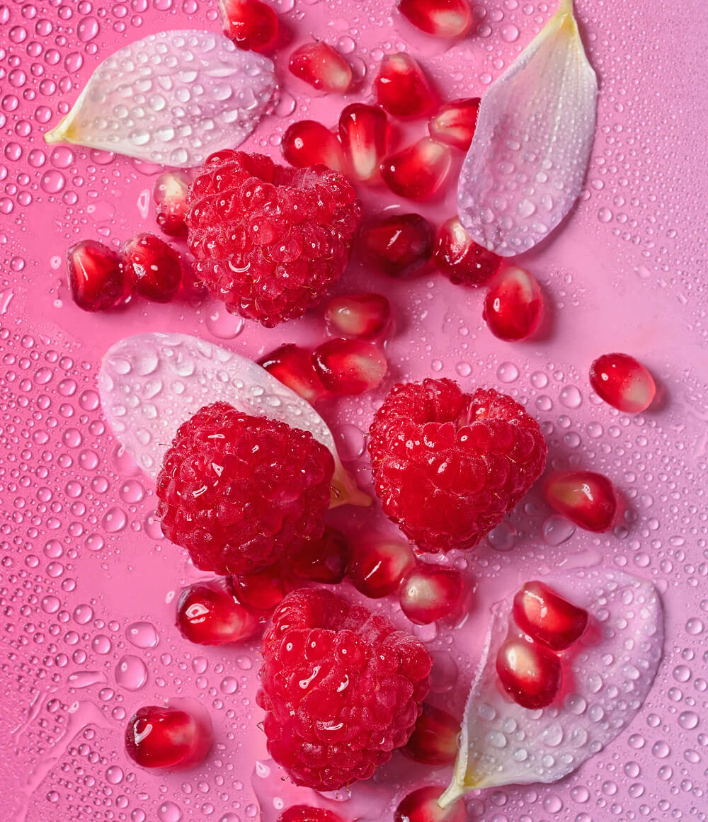 eos Pomegranate Raspberry Body Lotion + Mist Bundle