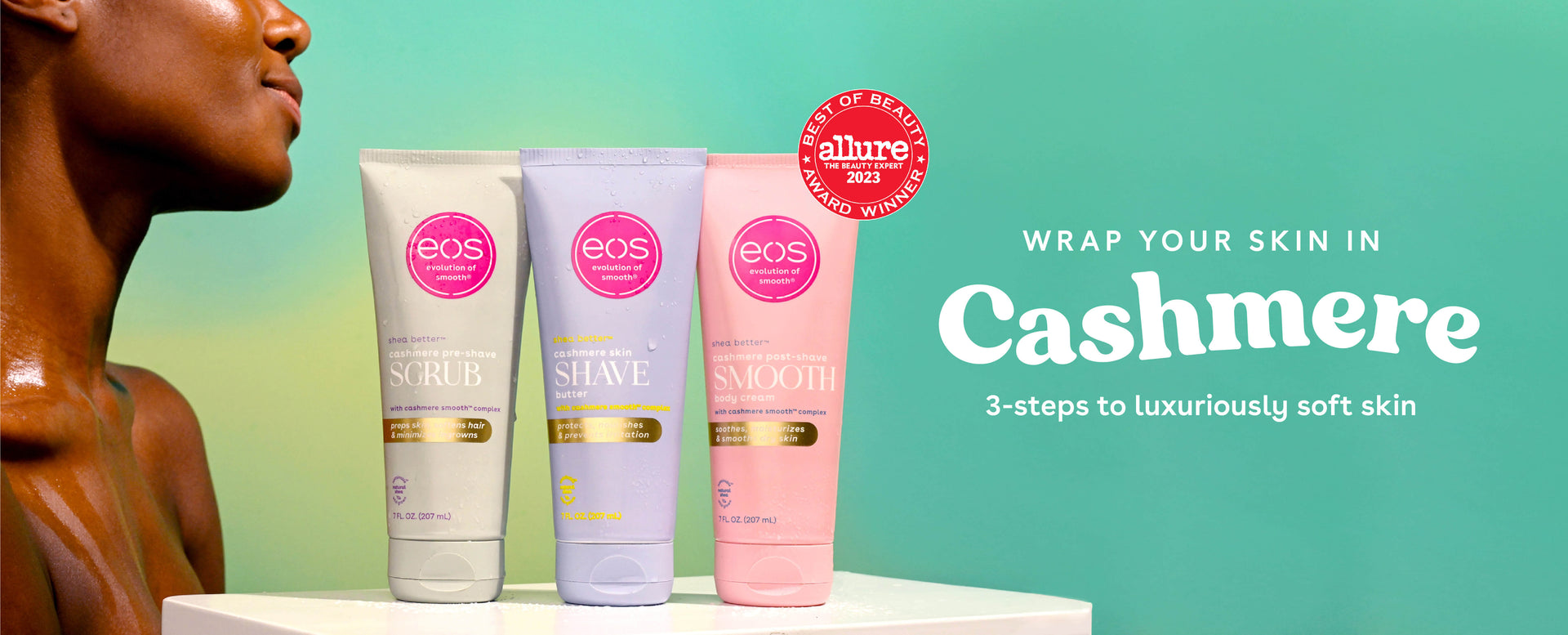 cashmere skin care collection eos