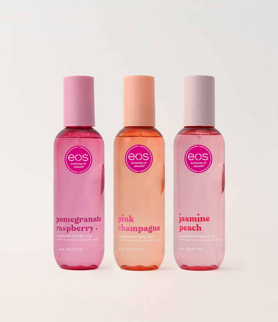 eos Fruity Body Mist Bundle | 3-Pack Body Spray