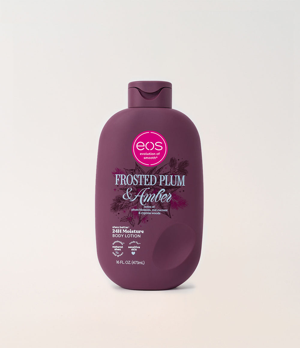 Frosted Plum & Amber Body Lotion by eos