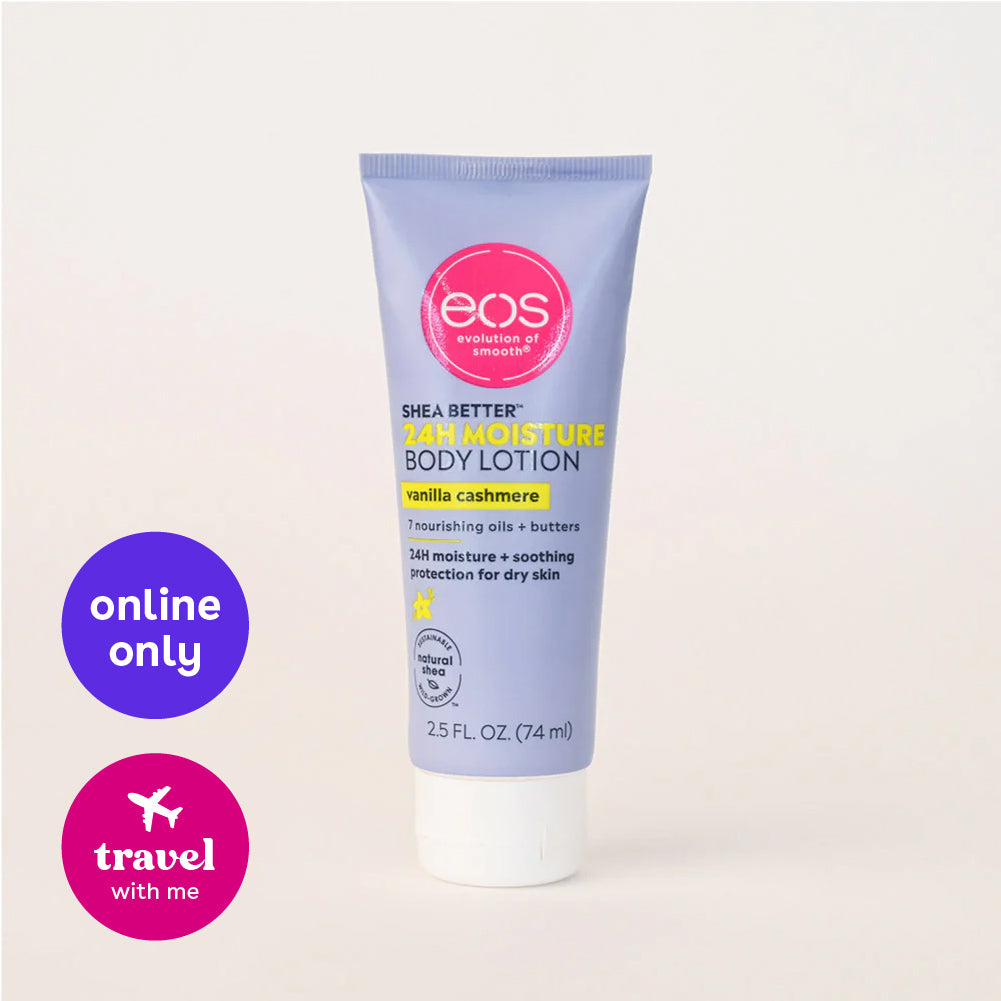 Vanilla Cashmere Travel Size Body Lotion eos