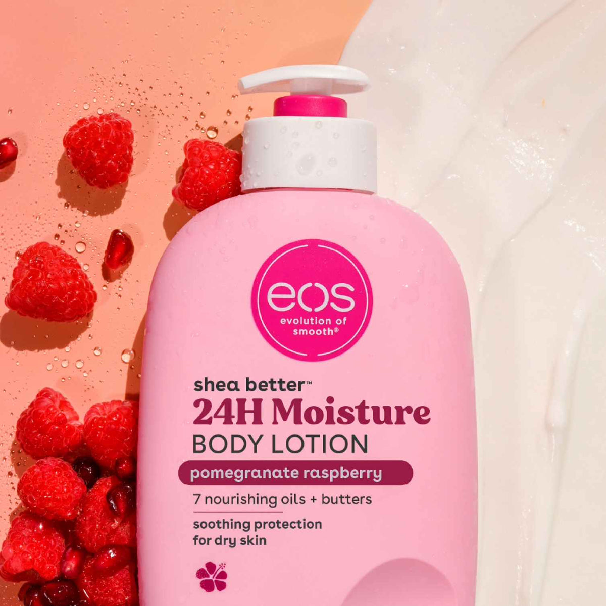 Skin Doctor Hand Cream Raspberry Scented and Fragrance-Free Body Lotion for Dry Skin by eos