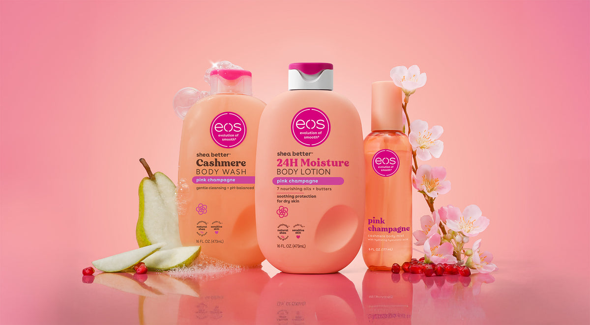 eos Pink Champagne Body Lotion | Scented Moisturizing Lotion