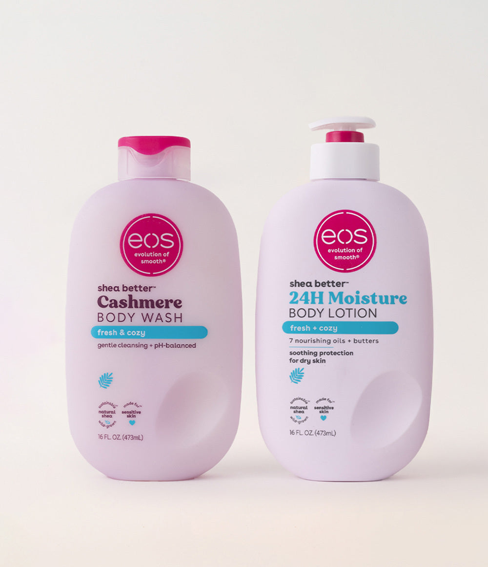 eos Skincare Duo Set | Hydrating Body Wash & Lotion for Soft, Smooth Skin