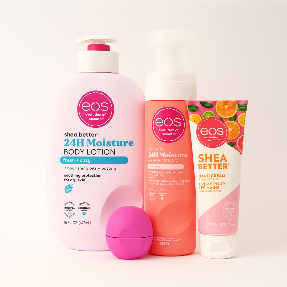 24hour moisture body lotions eos