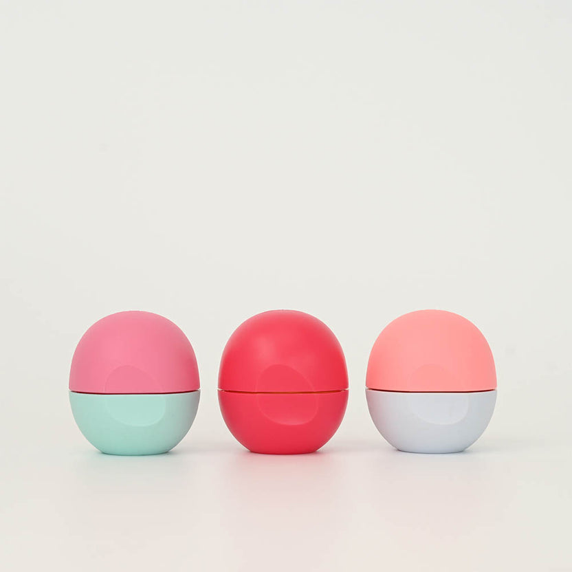 Juicy Vibes 3Pack Sphere Lip Balms eos
