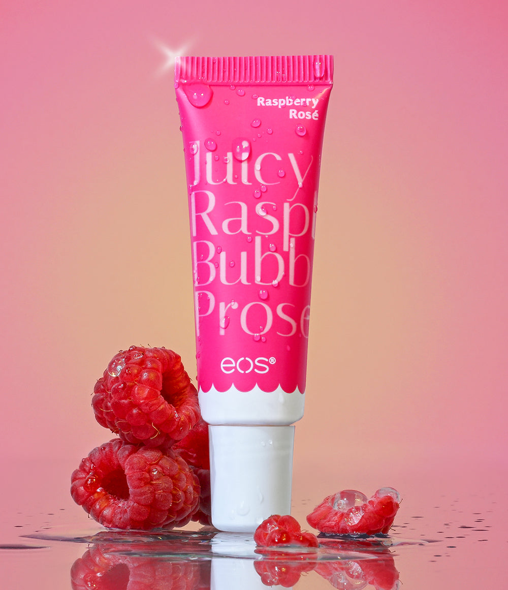 eos FlavorLab Raspberry Rose Super Balm