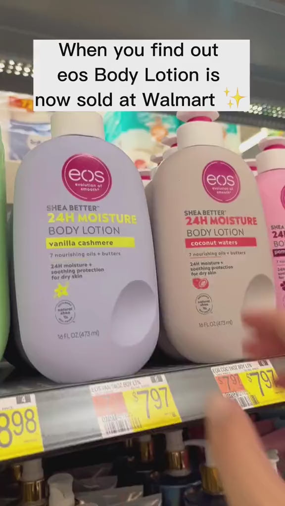 video of body lotions available at Walmart