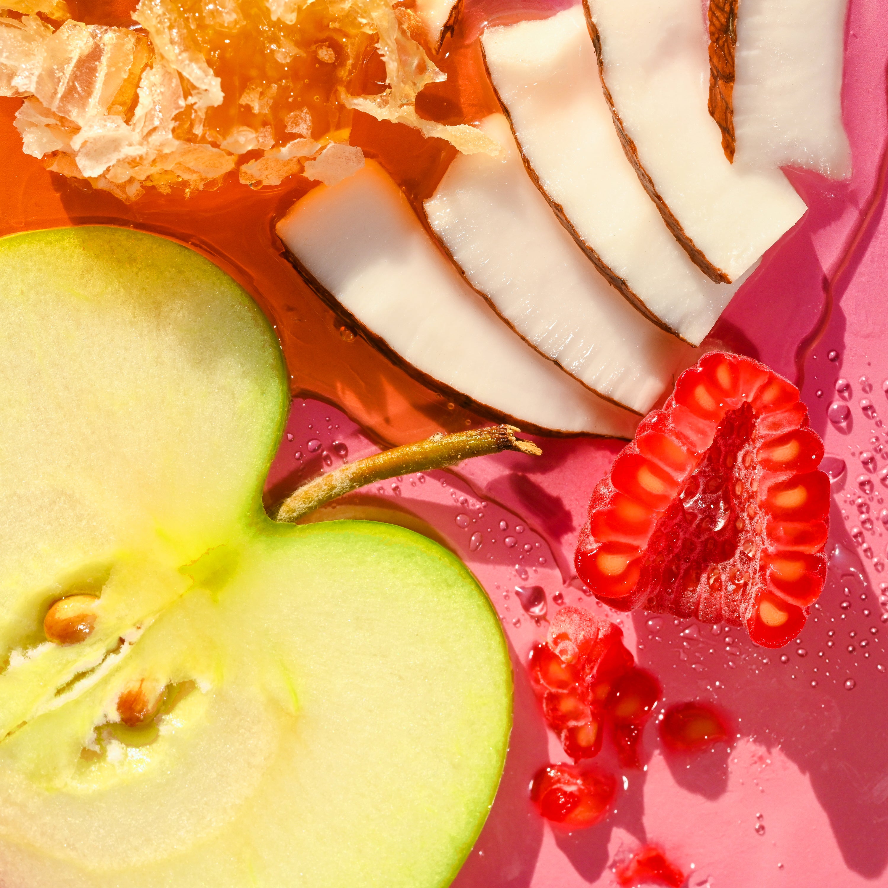 Coconut Milk, Honey Apple & Raspberry Kiwi Splash Lip Balm Set | eos